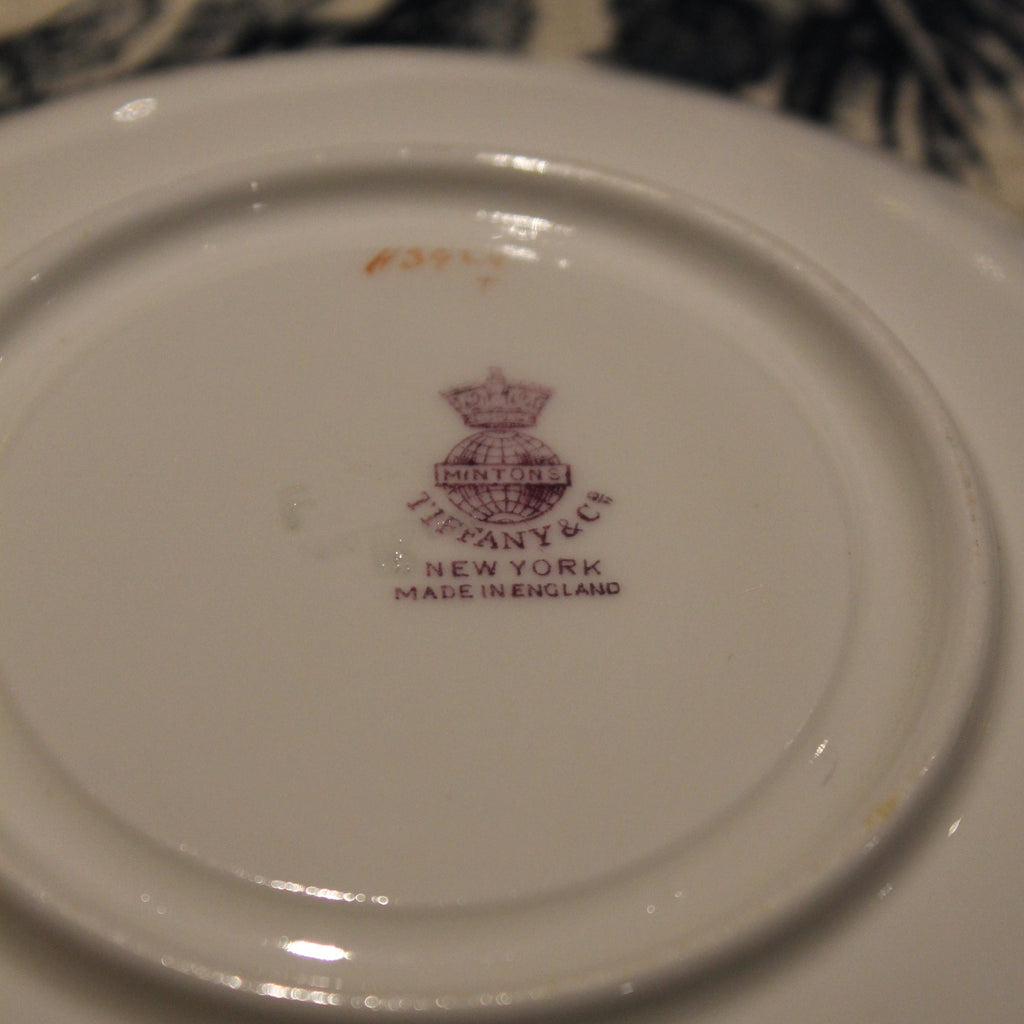 Tiffany Mintons Teacups and Saucers