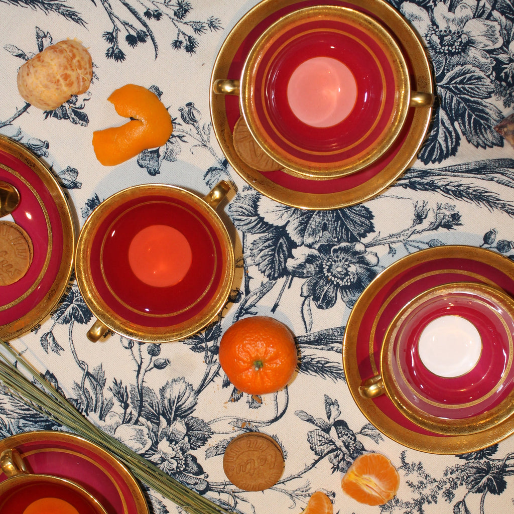 Tiffany Mintons Teacups and Saucers