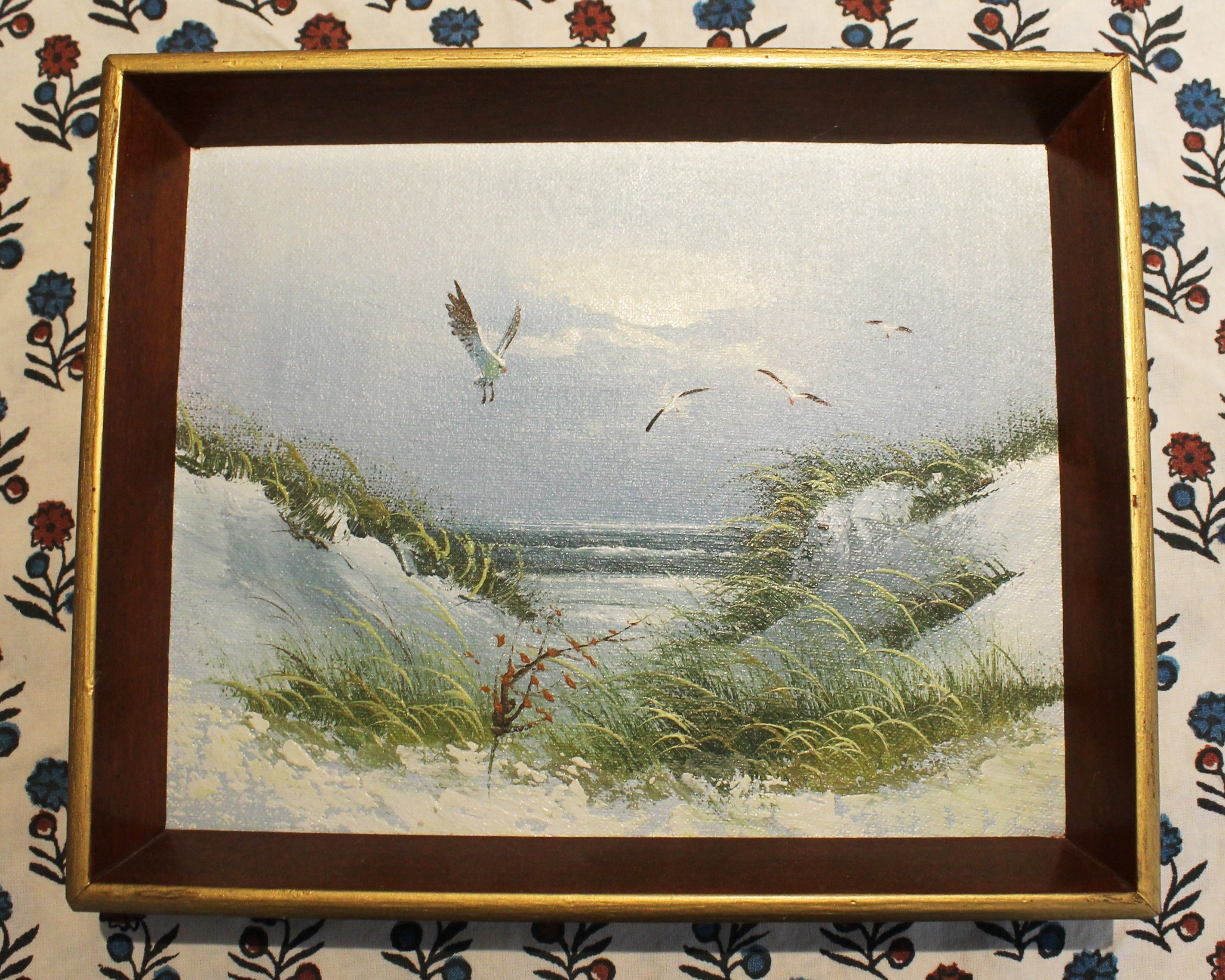 Seagull Original Oil on Canvas Painting