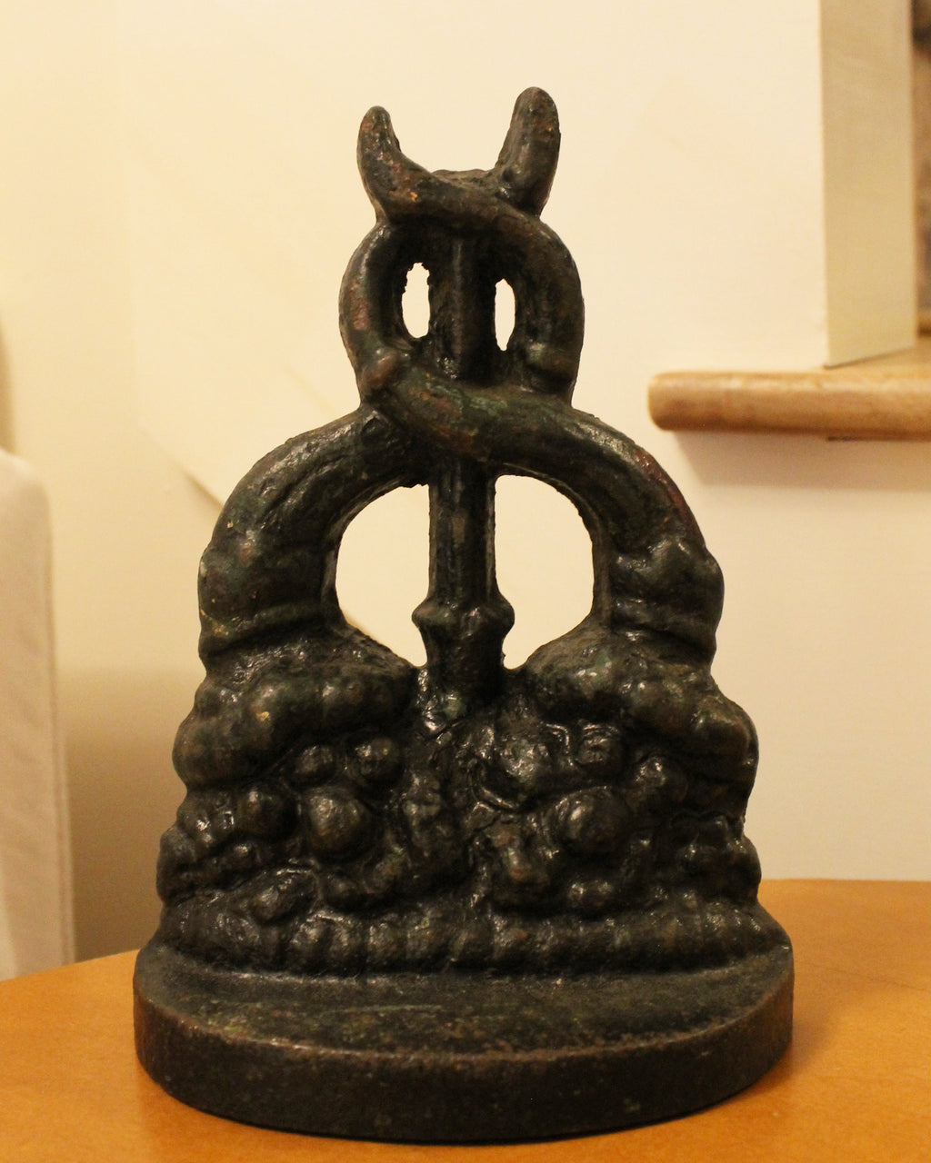Cast-Iron Cornucopia Doorstop