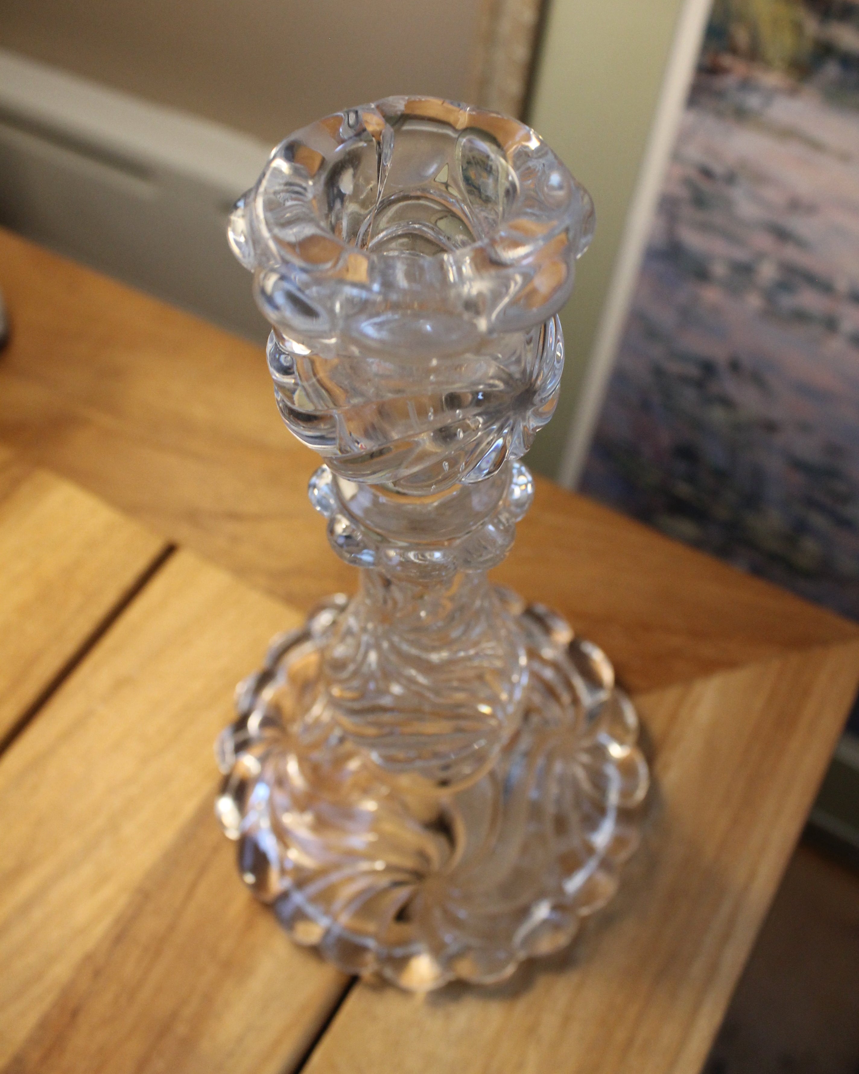 Baccarat Crystal Candlestick