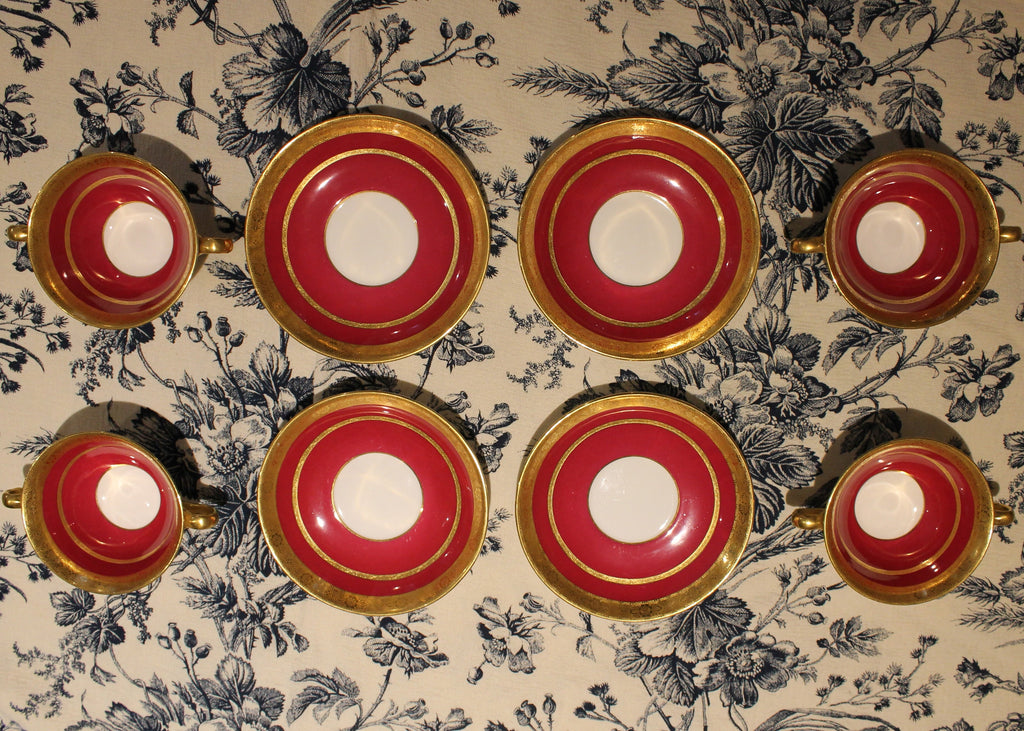 Tiffany Mintons Teacups and Saucers