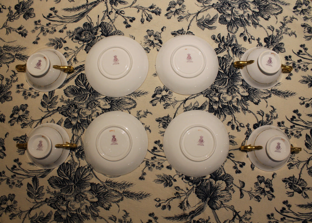 Tiffany Mintons Teacups and Saucers