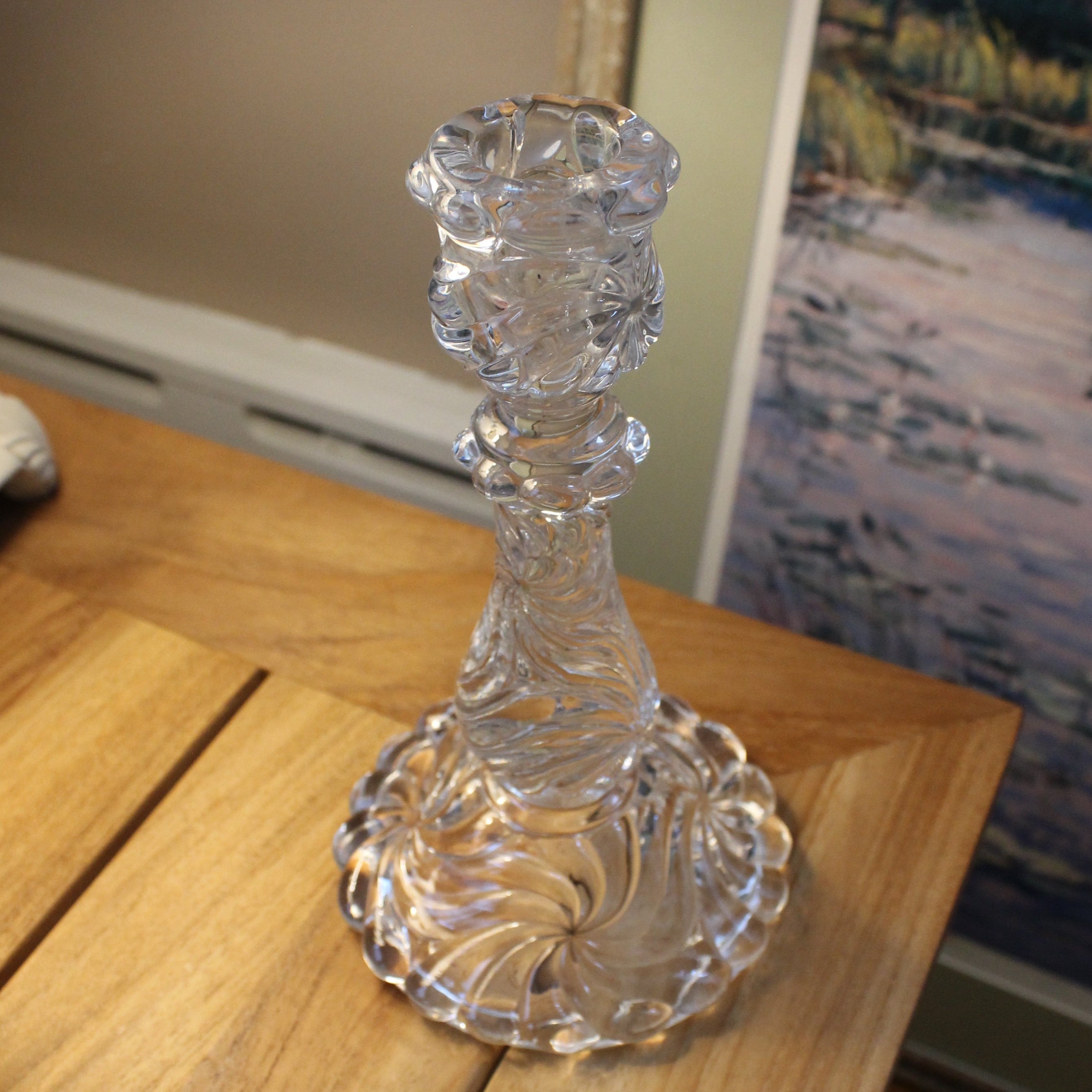 Baccarat Crystal Candlestick